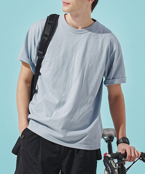 Printstar(プリントスター)の「【Printstar】5.9オンス オープンエンドTシャツ 00087(Tシャツ/カットソー・メンズ・ブラック/スモーキーグリーン系/ピンクベージュ/アイボリー/アーミー/グレイッシュブルー/ライトイエロー/チャコールグレー/ライトベージュ/ダークブルー/ネイビー/ライトブラック/ダークブラウン/バーガンディー/ホワイト・XL/L/S/M)」の12枚目の写真