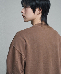 MOOVN（ムブン）の「オーバーサイズピグメントスウェットシャツブラウン（スウェット）」