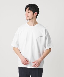 【WEB限定 WARDROBE SMART】リラックステーパード クール Tシャツ【抗菌防臭・接触冷感】
