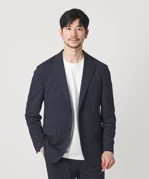 BEAUTY&YOUTH UNITED ARROWS(ビューティーアンドユースユナイテッドアローズ)の「【WEB限定 WARDROBE SMART】リラックステーパード クール Tシャツ【抗菌防臭・接触冷感】(Tシャツ/カットソー・メンズ・ダークグレー/ブラック/ホワイト・XL/L/M/S)」の11枚目の写真