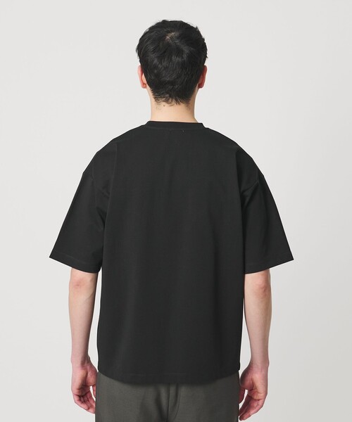 BEAUTY&YOUTH UNITED ARROWS(ビューティーアンドユースユナイテッドアローズ)の「【WEB限定 WARDROBE SMART】リラックステーパード クール Tシャツ【抗菌防臭・接触冷感】(Tシャツ/カットソー・メンズ・ダークグレー/ブラック/ホワイト・XL/L/M/S)」の18枚目の写真