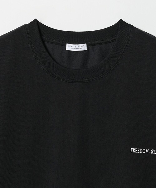 BEAUTY&YOUTH UNITED ARROWS(ビューティーアンドユースユナイテッドアローズ)の「【WEB限定 WARDROBE SMART】リラックステーパード クール Tシャツ【抗菌防臭・接触冷感】(Tシャツ/カットソー・メンズ・ダークグレー/ブラック/ホワイト・XL/L/M/S)」の21枚目の写真