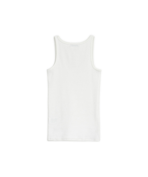 SUNBURNPROJECT（サンバーンプロジェクト）の「EASY ROUND NECK SLEEVELESS TOP, WHITE（Tシャツ/カットソー・レディース・その他・SMALL/MEDIUM）」の3枚目の写真