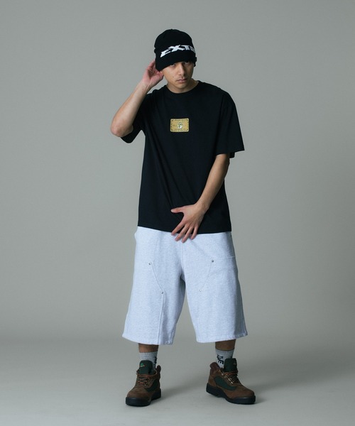 XLARGE（エクストララージ）の「EXTRALARGE BEANIE（ニットキャップ/ビーニー・メンズ・ブラック/カモフラージュ/ネイビー・ONE SIZE）」の5枚目の写真