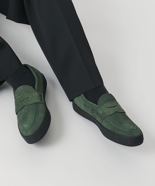 CONVERSE(コンバース)の「<CONVERSE>CS ローファー Ⅱ SK スニーカー(スニーカー・メンズ・ネイビー/ケリーグリーン・10h/8h/8/7/9/9h/7h)」の3枚目の写真