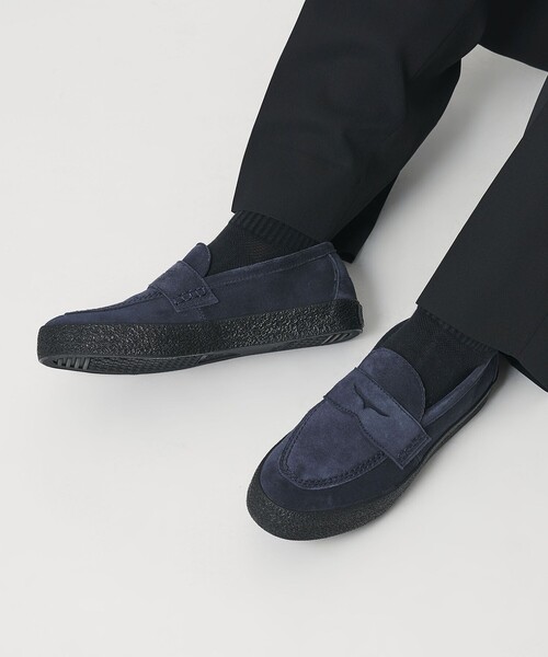 CONVERSE(コンバース)の「<CONVERSE>CS ローファー Ⅱ SK スニーカー(スニーカー・メンズ・ネイビー/ケリーグリーン・10h/8h/8/7/9/9h/7h)」の4枚目の写真