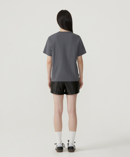 COVERNAT WOMAN(カバーナットウーマン)の「ウーマンセミオーバーフィットカクテルTシャツ Charcoal(Tシャツ/カットソー・レディース・その他・WS/WM)」の6枚目の写真