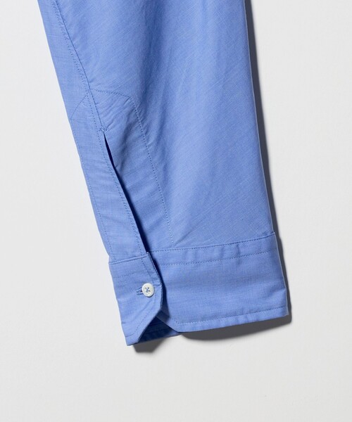 TICCA（ティッカ）の「＜TICCA＞ノーカラー テントライン シャツ（シャツ/ブラウス・レディース・ブラック/ライトブルー・FREE）」の4枚目の写真