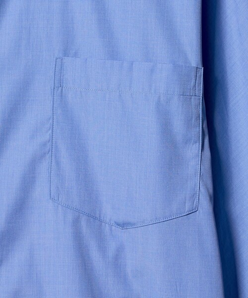 TICCA（ティッカ）の「＜TICCA＞ノーカラー テントライン シャツ（シャツ/ブラウス・レディース・ブラック/ライトブルー・FREE）」の6枚目の写真