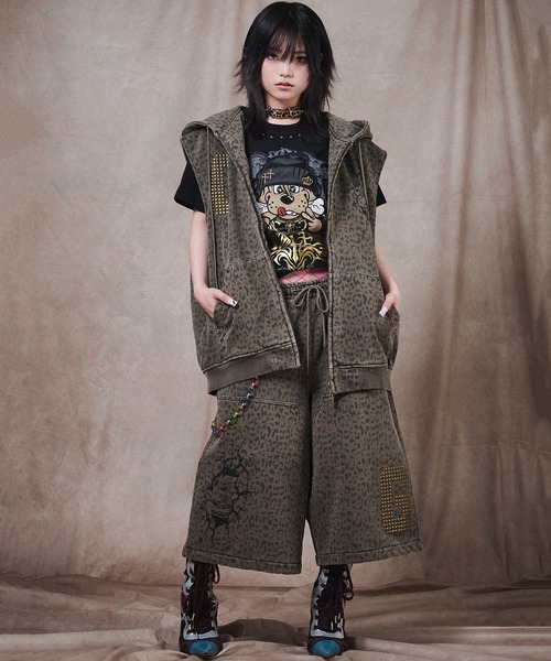 GALFY(ガルフィー)の「【GALFY/ガルフィー】ガチだりぃパーカー(パーカー・メンズ・スミクロ/ブラウン/グレー・XL/L/M)」の21枚目の写真