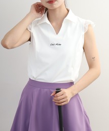 CECIL McBEE(�Z�V���}�N�r�[)��Sheer Skipper Blouse Polo �V�A�[�X�L�b�p�[ �u���E�X �|��(�|���V���c)