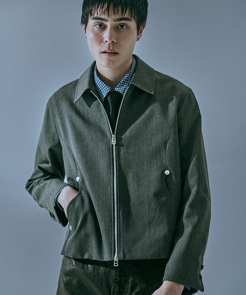 CONZ(コンズ) trim fit jacket トリム フィット ジャケット trim fit jacket/ショート丈/ブルゾン/NVRFRGT（ブルゾン）｜CONZ