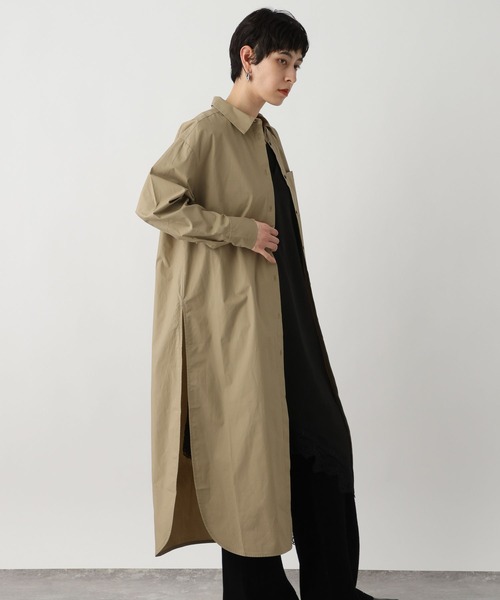 studio CLIP（スタディオクリップ）の「《ウタオ》シャツワンピース（シャツワンピース・レディース・ベージュ/カーキ・FREE）」の7枚目の写真
