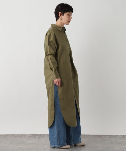 studio CLIP（スタディオクリップ）の「《ウタオ》シャツワンピース（シャツワンピース・レディース・ベージュ/カーキ・FREE）」の11枚目の写真