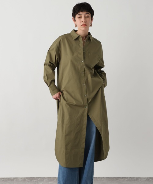 studio CLIP（スタディオクリップ）の「《ウタオ》シャツワンピース（シャツワンピース・レディース・ベージュ/カーキ・FREE）」の13枚目の写真