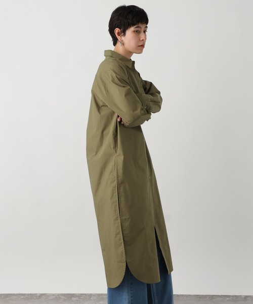 studio CLIP（スタディオクリップ）の「《ウタオ》シャツワンピース（シャツワンピース・レディース・ベージュ/カーキ・FREE）」の14枚目の写真