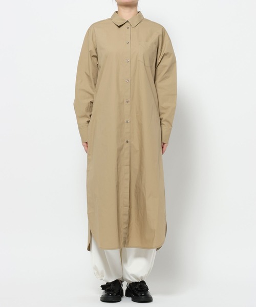 studio CLIP（スタディオクリップ）の「《ウタオ》シャツワンピース（シャツワンピース・レディース・ベージュ/カーキ・FREE）」の16枚目の写真