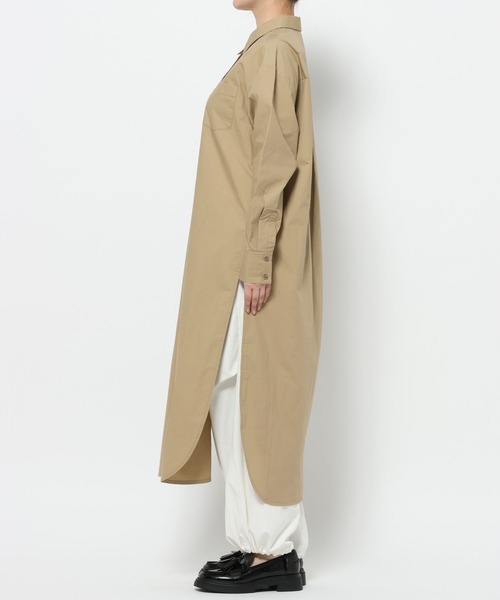 studio CLIP（スタディオクリップ）の「《ウタオ》シャツワンピース（シャツワンピース・レディース・ベージュ/カーキ・FREE）」の17枚目の写真