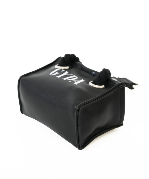 GYDA（ジェイダ）の「【GYDA/ジェイダ】 ショッパー風ミニバッグチャーム（キーホルダー・レディース・ブラック/レオパード・FREE）」の5枚目の写真