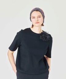 Paul Stuart（ポールスチュアート）の「【eclat掲載】【ウォッシャブル】ハイスペックジャージ　プルオーバー（Tシャツ/カットソー）」