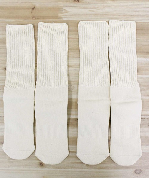 AVIREX（アヴィレックス）の「USA COTTON SOX（ソックス/靴下・メンズ・オフホワイト・FREE）」の3枚目の写真