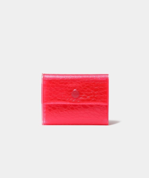 beautiful people(ビューティフルピープル)の「nothing to hide neon mini wallet(財布・レディース・オレンジ/イエロー/ピンク・FREE)」の1枚目の写真