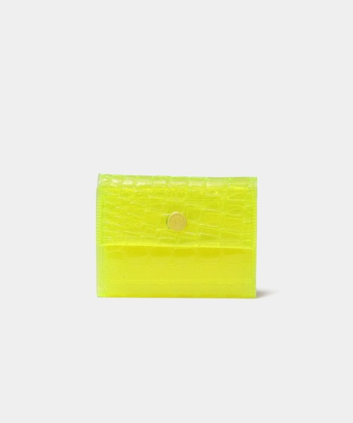 beautiful people(ビューティフルピープル)の「nothing to hide neon mini wallet(財布・レディース・オレンジ/イエロー/ピンク・FREE)」の5枚目の写真