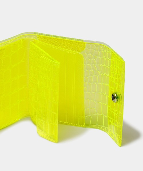 beautiful people(ビューティフルピープル)の「nothing to hide neon mini wallet(財布・レディース・オレンジ/イエロー/ピンク・FREE)」の7枚目の写真
