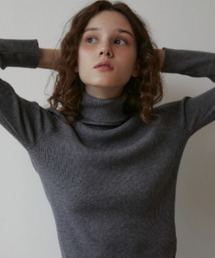 GREEN BUTTER（グリーンバター）の「SOFT KNIT TURTLE NECK（ニット/セーター）」