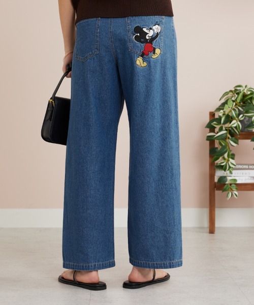 Disney(ディズニー)の「<Disney>【ミッキー】刺しゅうデニムパンツ63(デニムパンツ・レディース・ブルー/インディゴブルー・MEDIUM/XX-LARGE/X-LARGE/LARGE)」の20枚目の写真