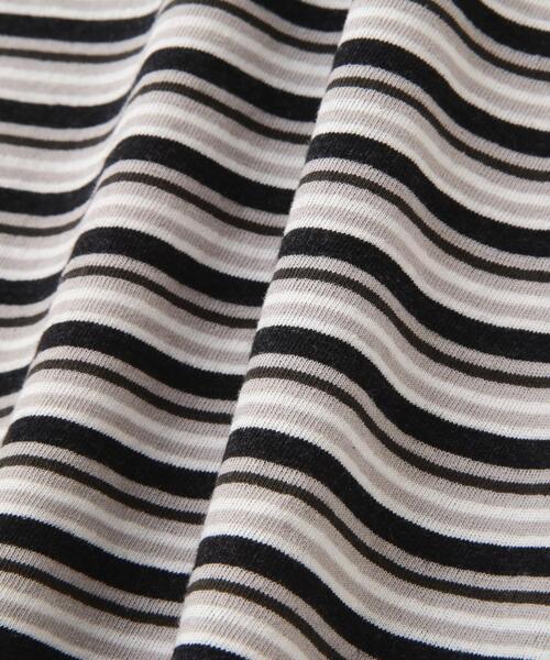 MHL.(エムエイチエル)の「COTTON LINEN MULTI STRIPE JERS(Tシャツ/カットソー・メンズ・マルチ・MEDIUM/LARGE)」の7枚目の写真