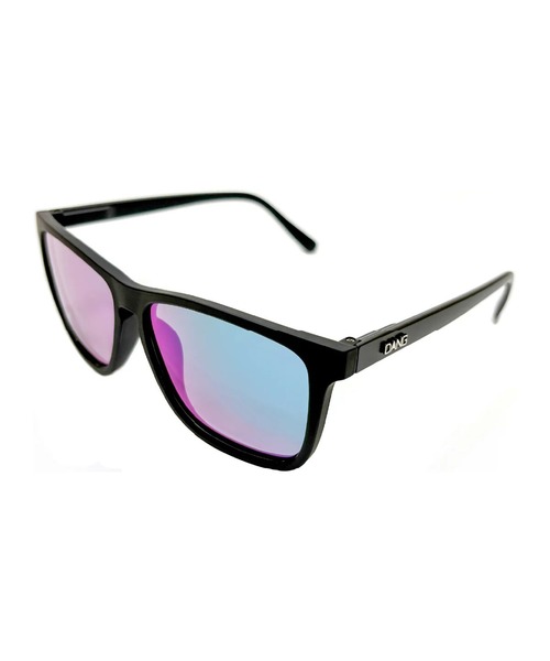 DANG SHADES(ダングシェイディーズ)の「DANG SHADES/ダンシェイディーズ サングラス RECOIL 偏光 RECOIL ブラック x マリンブルー・ミラー vidg00528(サングラス・メンズ・ブラック×ブルー・ONE)」の1枚目の写真