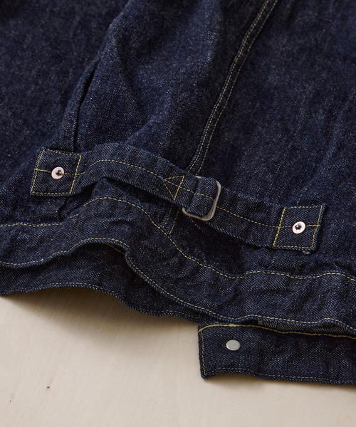REMI RELIEF（レミレリーフ）の「【REMI RELIEF/レミレリーフ】12oz 大戦モデルJKT（デニムジャケット・メンズ・ブルー・M/L）」の5枚目の写真