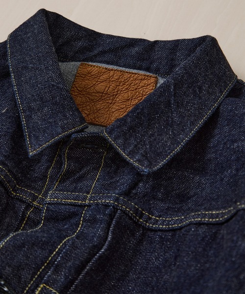 REMI RELIEF（レミレリーフ）の「【REMI RELIEF/レミレリーフ】12oz 大戦モデルJKT（デニムジャケット・メンズ・ブルー・M/L）」の2枚目の写真