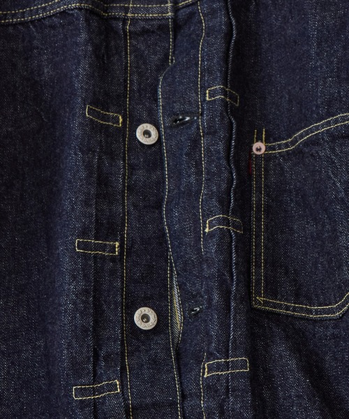 REMI RELIEF（レミレリーフ）の「【REMI RELIEF/レミレリーフ】12oz 大戦モデルJKT（デニムジャケット・メンズ・ブルー・M/L）」の4枚目の写真