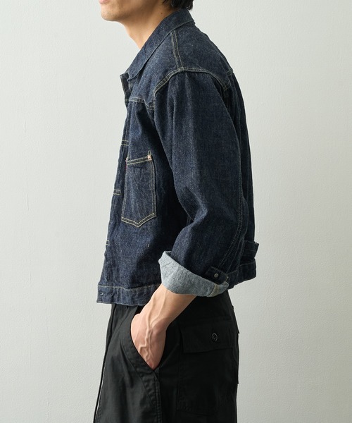 REMI RELIEF（レミレリーフ）の「【REMI RELIEF/レミレリーフ】12oz 大戦モデルJKT（デニムジャケット・メンズ・ブルー・M/L）」の7枚目の写真