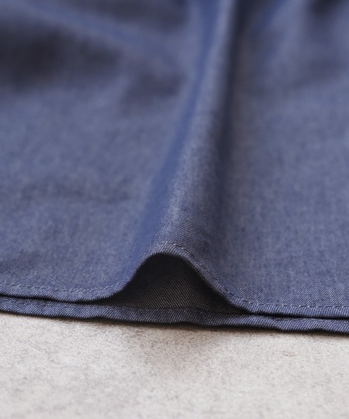 reca（レカ）の「デニムシャーリングチュニック（その他トップス・レディース・ブルー・M）」の12枚目の写真