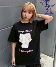 Candy Stripper | 【CHARMMYKITTY】PHOTO Tシャツ(Tシャツ/カットソー)