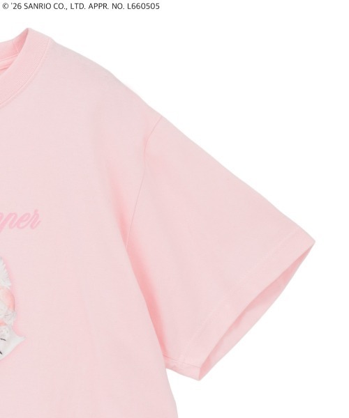 Candy Stripper（キャンディストリッパー）の「【CHARMMYKITTY】PHOTO Tシャツ（Tシャツ/カットソー・レディース・ピンク/オフホワイト/ブラック・FREE）」の19枚目の写真