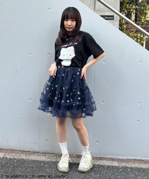 Candy Stripper（キャンディストリッパー）の「【CHARMMYKITTY】PHOTO Tシャツ（Tシャツ/カットソー・レディース・ピンク/オフホワイト/ブラック・FREE）」の8枚目の写真