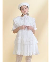 merry jenny | シアードビーフリルミニワンピース(ワンピース)