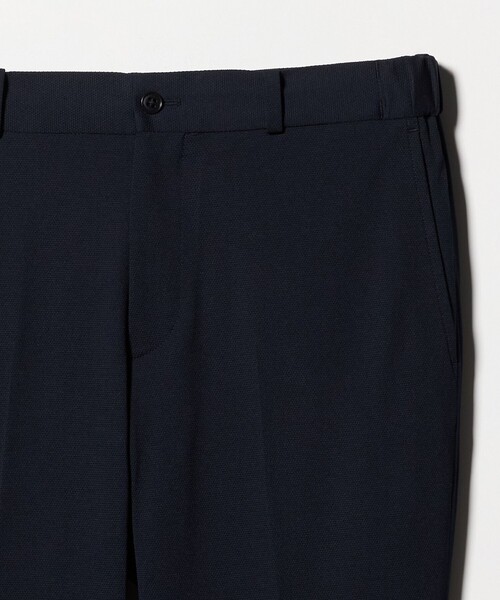 green label relaxing（グリーンレーベルリラクシング）の「A+ ラッカンジャージ スタンダード イージー NP スラックス セットアップパンツ -ウォッシャブル・ストレッチ・吸水速乾-（スラックス・メンズ・ネイビー/ダークグレー・XL/M/L/S）」の7枚目の写真