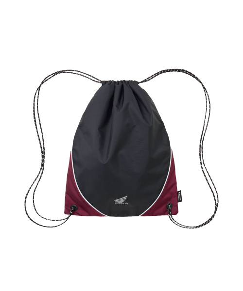 PHYPS MOTORCYCLE(フィップスモーターサイクル)の「Nylon Color Block Drawstring Bag Black(バックパック/リュック・レディース・その他・FREE)」の3枚目の写真