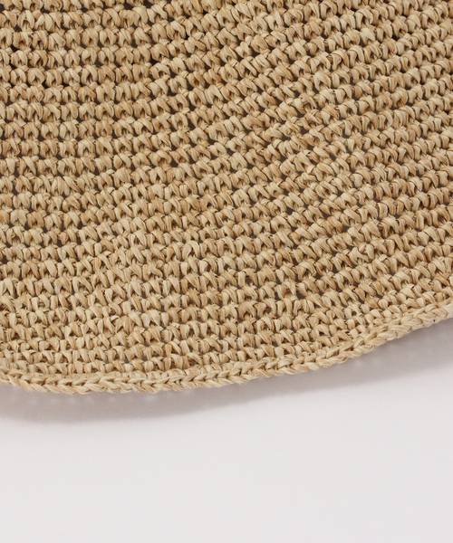 Odds(オッズ)の「Odds / オッズ PLAIN RIBBON HAT26'(ハット・レディース・アイボリー/チャコールグレー/ブラウン・FREE)」の13枚目の写真