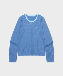 WEEKENDER STRIPE TOP (BLUE-MINT)