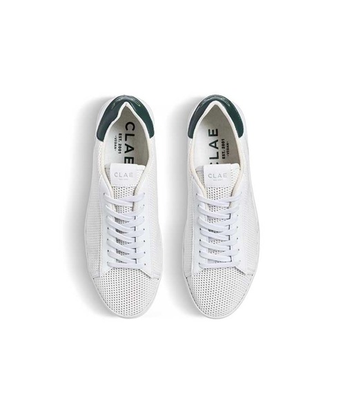 CLAE(クレイ)の「クレイ ウィメンズ LM44 BRADLEY KNIT ブラッドレイ ニット(スニーカー・レディース・ネイビー/ホワイト・50/55/60/65/70)」の4枚目の写真
