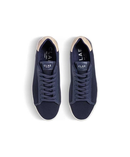 CLAE(クレイ)の「クレイ ウィメンズ LM44 BRADLEY KNIT ブラッドレイ ニット(スニーカー・レディース・ネイビー/ホワイト・50/55/60/65/70)」の9枚目の写真