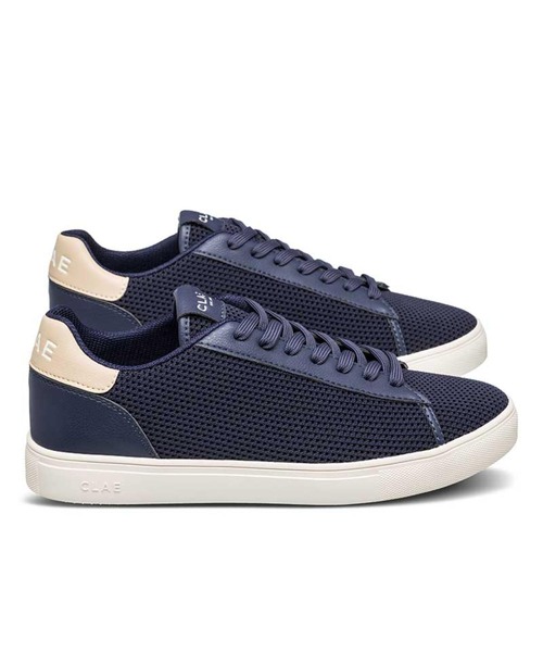 CLAE(クレイ)の「クレイ ウィメンズ LM44 BRADLEY KNIT ブラッドレイ ニット(スニーカー・レディース・ネイビー/ホワイト・50/55/60/65/70)」の10枚目の写真