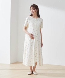 Belle Maison（ベルメゾン）の「授乳対応マタニティ２ＷＡＹワンピース半袖パジャマ（マタニティウェア/グッズ）」