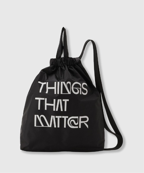 THINGS THAT MATTER(シングス ザット マター)の「「ZOZOTOWN限定」TTM ONE SHOLDER NAP SAC TOTE / TTM ワンショルダー ナップ サック トート(ショルダーバッグ・レディース・ブラック/ブラウン/グリーン/イエロー/パープル・FREE)」の20枚目の写真